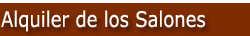 Alquiler de Salones